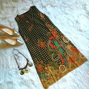 Ethnic tailored dress